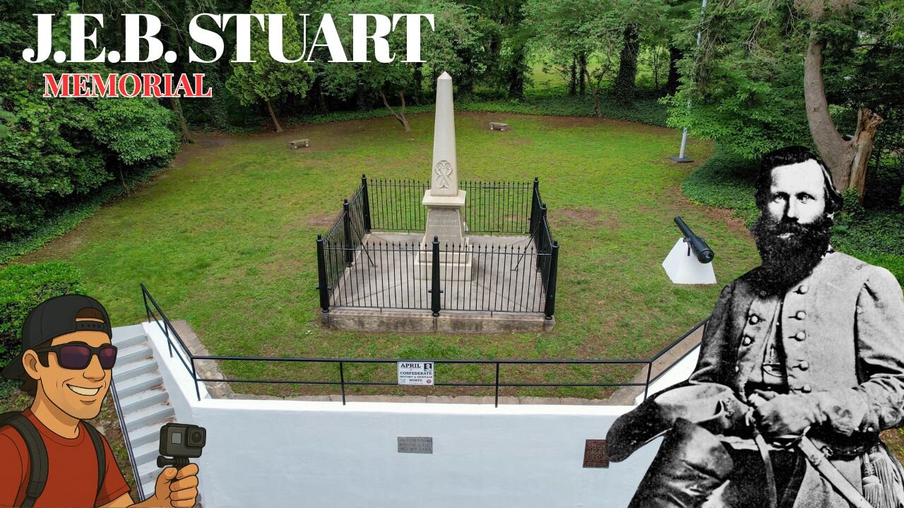 JEB STUART MEMORIAL @ YELLOW TAVERN