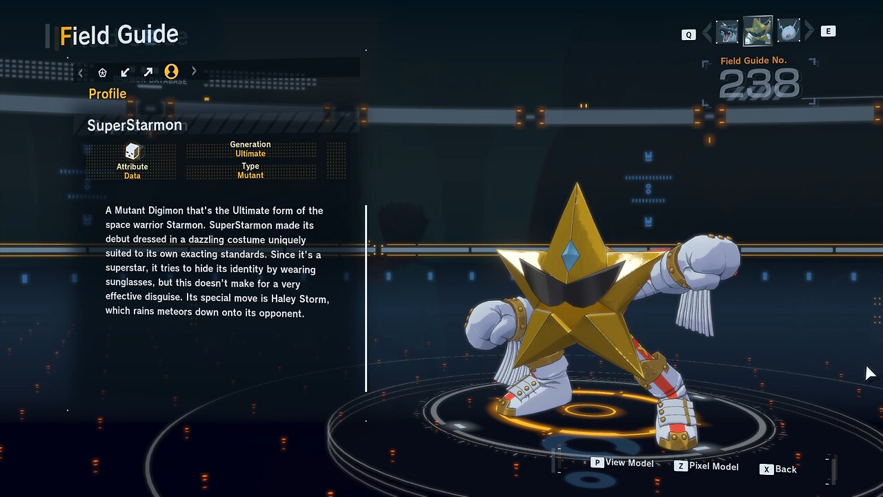 superstarmon all digivolution/de-digivolution/profile Digimon Story Time Stranger