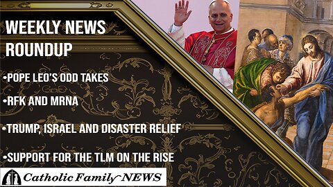 Weekly News Roundup August 7th, 2025 | Pope Leo's Odd Takes, RFK, Trump and More