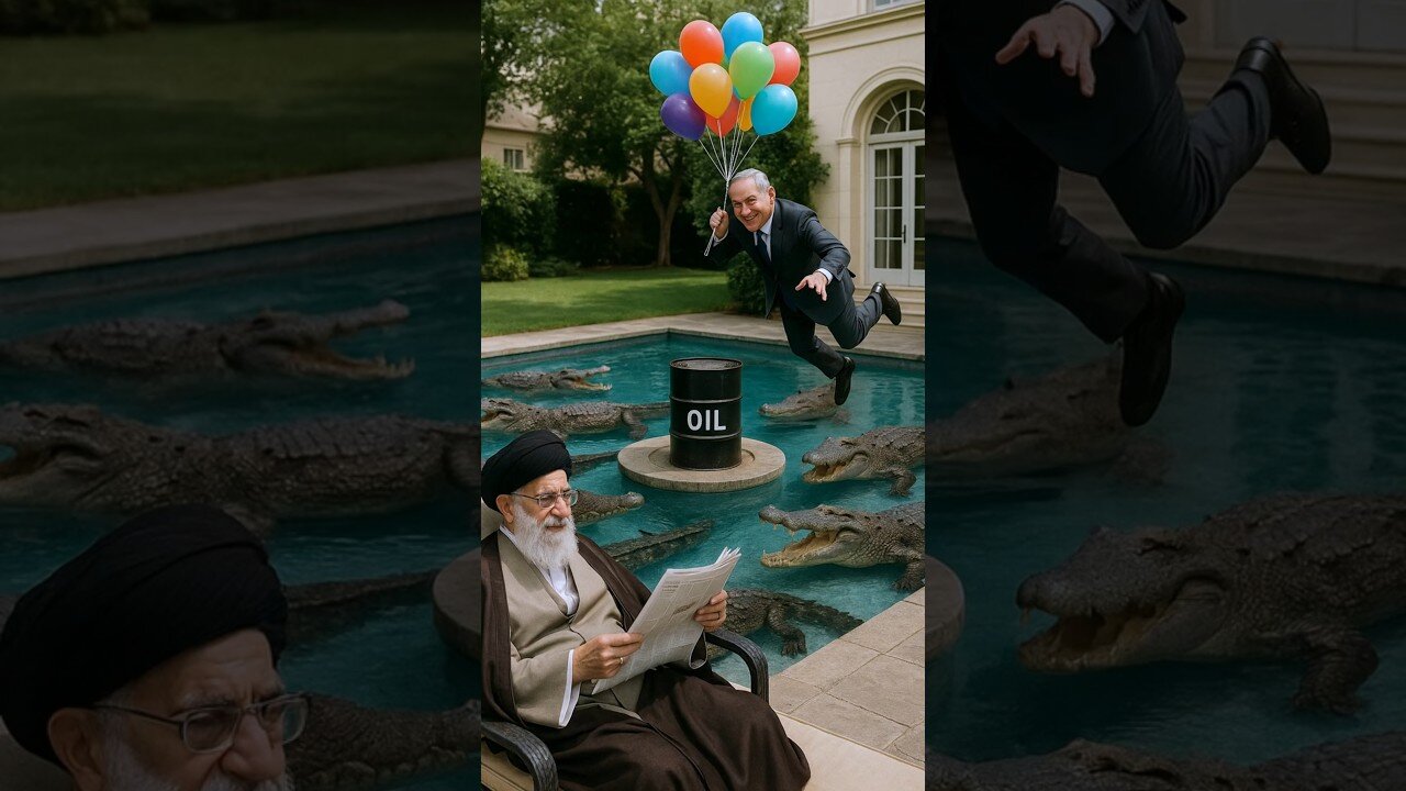 Airborne Oil Thieves Gets Busted by Putin & Khamenei! ️