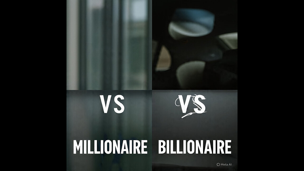 A Millionair vs A Billionaire.
