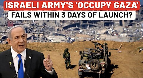 Israel Accepts Big Defeat Three Days Into 'Occupy Gaza' Op; 'Gideon's Chariots' Too Lethal For IDF?