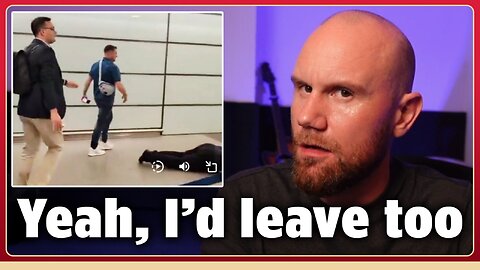 Tommy Robinson Flees The Country