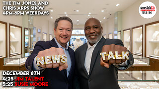 The Tim Jones and Chris Arps Show 12.08.2025 | Jim Talent | Susie Moore