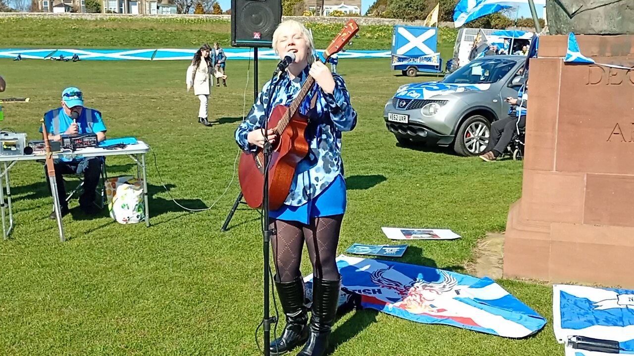 Arria Stark Major at the Declaration Of Arbroath Commemoration