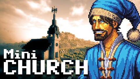 Mini Medieval Minecraft Builds 7 | Church (And avatar reveal)