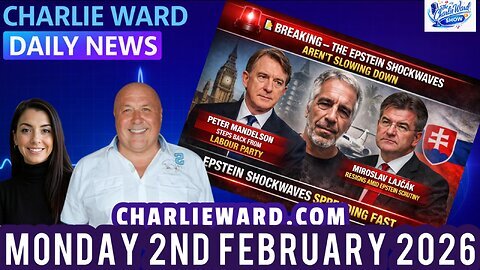 CHARLIE WARD DAILY NEWS WITH CHARLIE WARD & DREW DEMI MONDAY 2ND FEBRUARY 2026 #breakingnews #daily