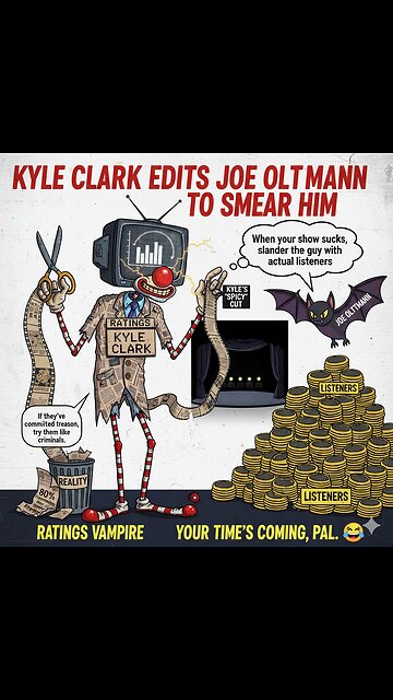 Kyle Clark Edits Joe Oltmann to Smear Him – Ratings Desperate Clown
