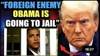 Trump Authorizes Arrest of 'Foreign Enemy' Barack Obama As JAG Schedules D.C. Military Tribunals