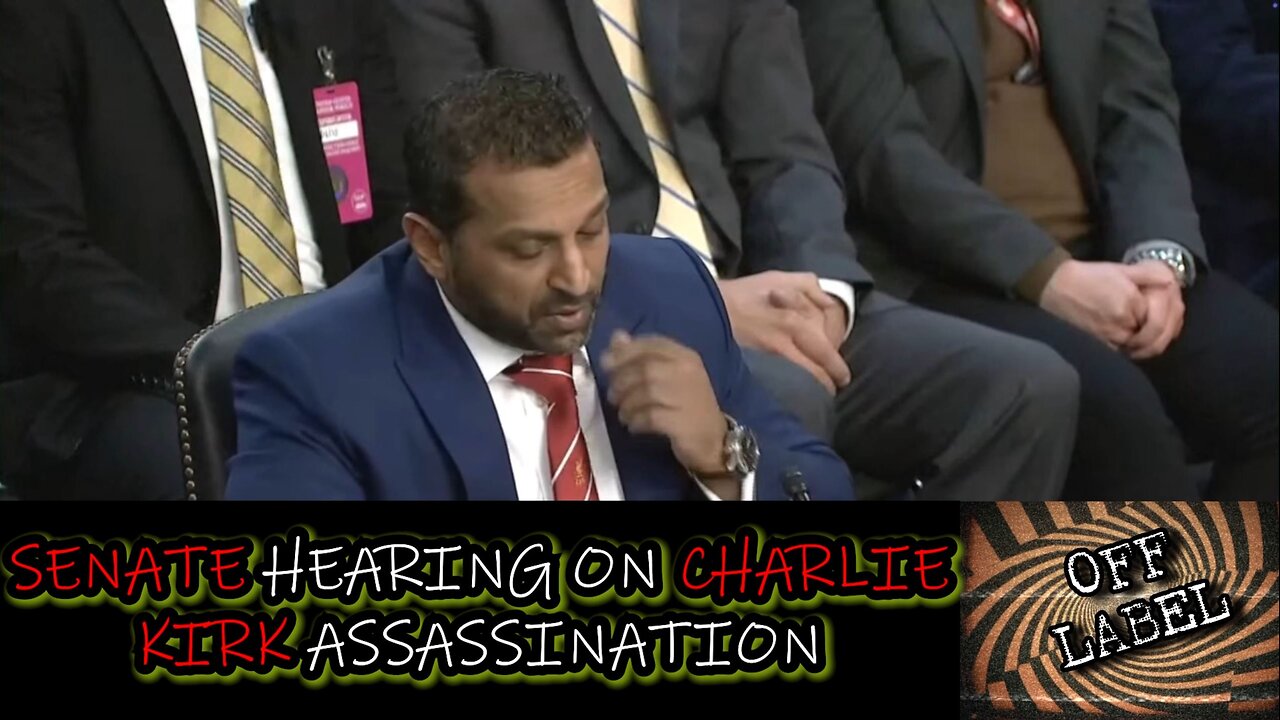 Kash Patel Questioned By Senate On The Assassination Of Charlie Kirk