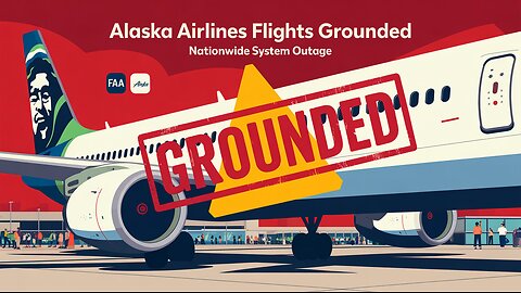 Alaska Airlines Grounds All Mainline Flights Nationwide | Major Travel Disruptions