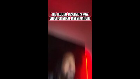 Is Trump about to end the federal reserve listen up