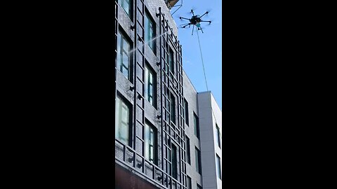 Power washing Drone