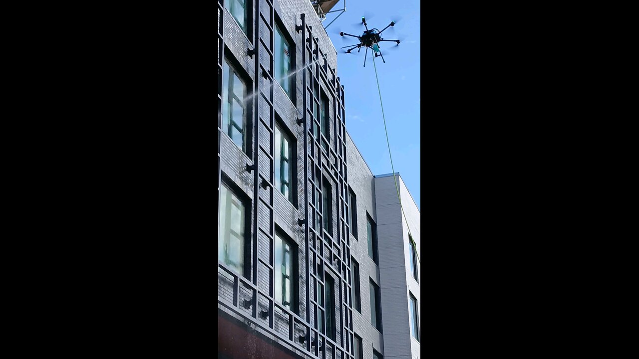 Power washing Drone