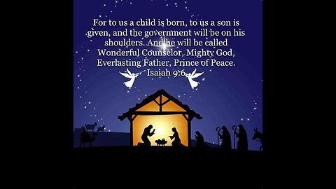 "For Unto Us is Born this day, in the City of David, a Saviour" !