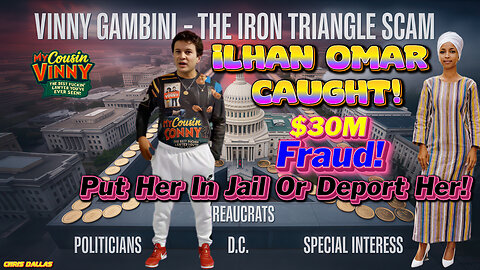 Ilhan Omar CAUGHT! $30M Fraud! Put Her in Jail Or Deport Her! Net Worth EXPLODED Overnight To 3,500%