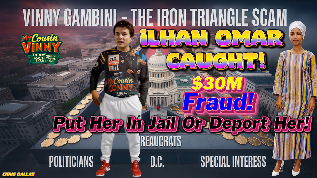Ilhan Omar CAUGHT! $30M Fraud! Put Her in Jail Or Deport Her! Net Worth EXPLODED Overnight To 3,500%