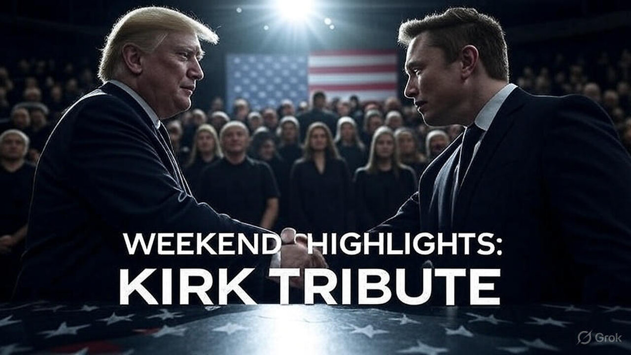 Trump & Musk & The Kirk Memorial Unity | September 22, 2025 | Day 245 of 1260