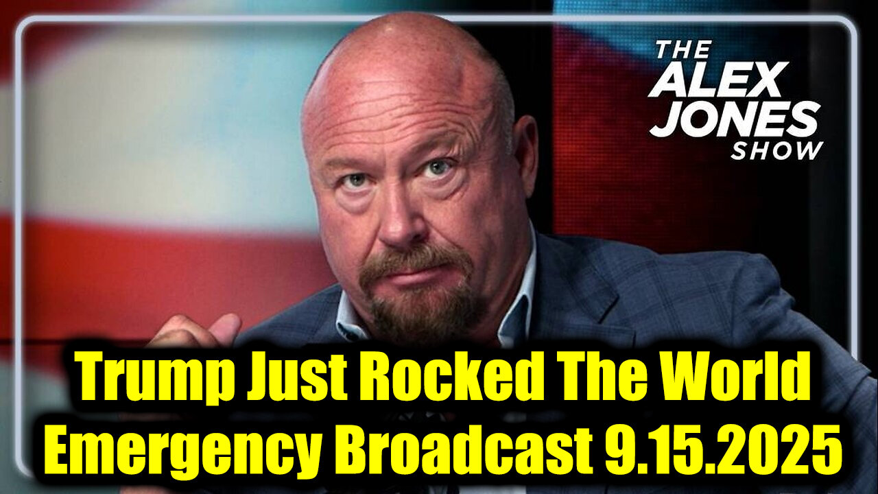 Emergency Broadcast 9.15.25 - Trump Just Rocked The World!