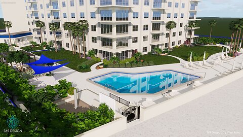 Lido Ambassador - Oceanfront Condo Landscape Design