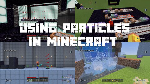 Using Particles in Minecraft Builds - Tutorial [Updated for 2025] - Bedrock Edition 1.21.92