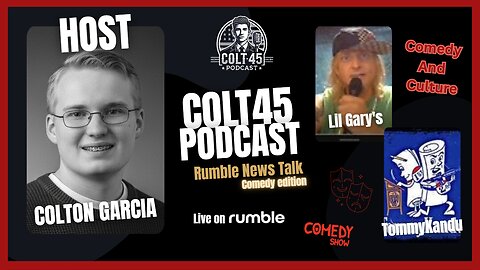 Rumble News Talk - With Lil Gary's Big Funny & TommyKandu - Comedy and Culture All at Once.