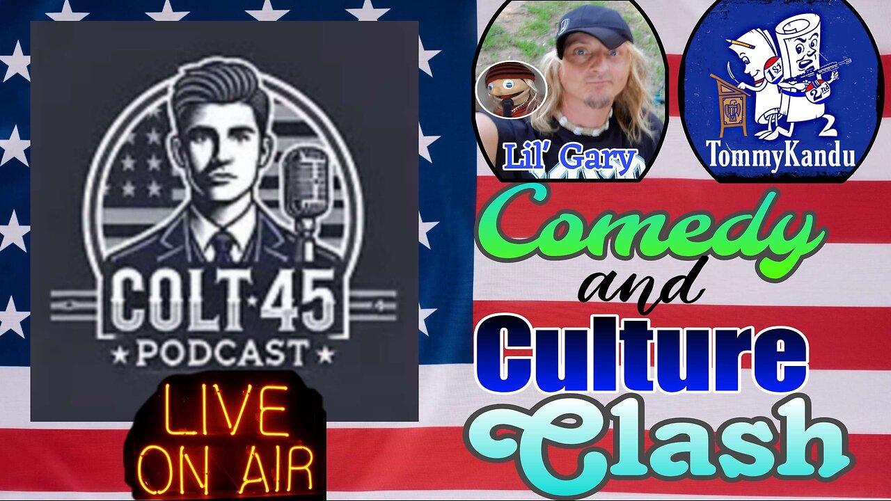 Colt 45 Podcast LIVE feat. Lil Gary's Big Funny & TommyKandu - Comedy and Culture All at Once.