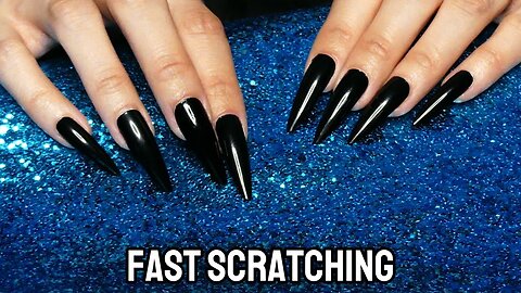 ASMR Fast Scratching (no talking)