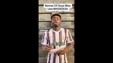 Names of Guys wey like Breast 😂🤣