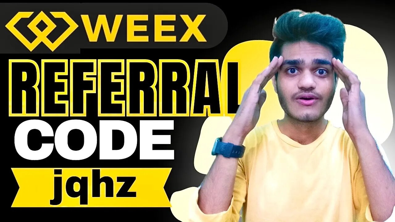 Weex Referral Code ''jqhz'' Get 20% Discount On Trading Fees | Weex Exchange Referral Code