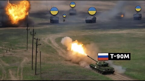 Russia Waited for $500M NATO Tanks to Arrive—Then T-90M Crushed Them Instantly
