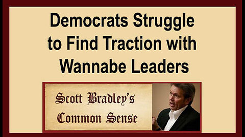 Democrats Struggle to Find Traction with Wannabe Leaders