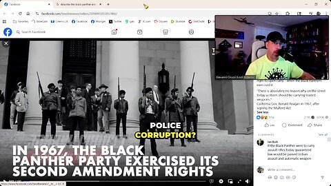 “Black Panther Cop-Watching”