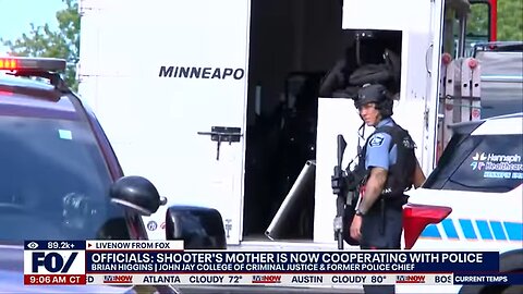 Minneapolis shooter's mother hires lawyer before speaking to police