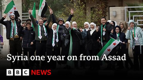 What is it like in Syria one year on from Assad's fall? | BBC News