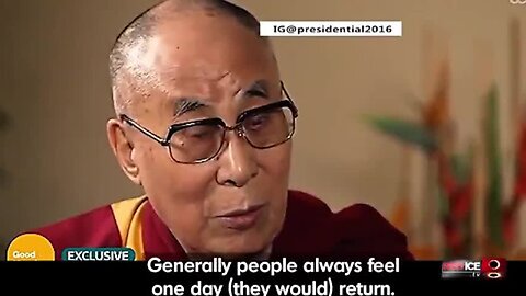 Dalai Lama: Europe Is For Europeans, Refugees Go Home and Rebuild. [mirrored]