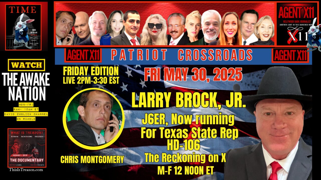 AGENT X11: EP 221: PATRIOT CROSSROADS: LARRY BROCK JR.