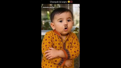 Jethalal being jethalal #BabitaJi #Jethalal #tmkoc #BabyFaceEdit #baby #funnyreels #trend