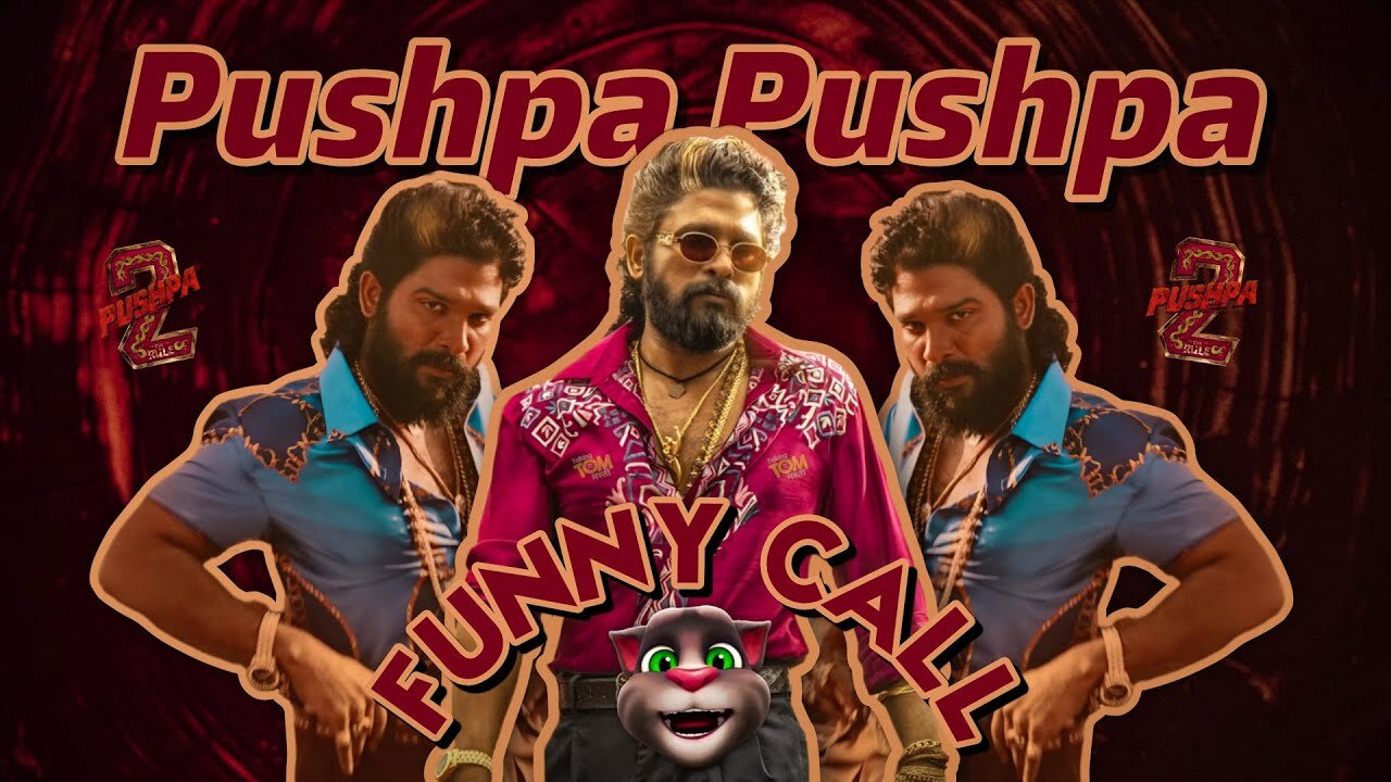 Pushpa 2 Song | Pushpa Pushpa | Allu Arjun Vs Billu | Funny Call | Pushpa 2 Movie | Pushpa 2 Trailer