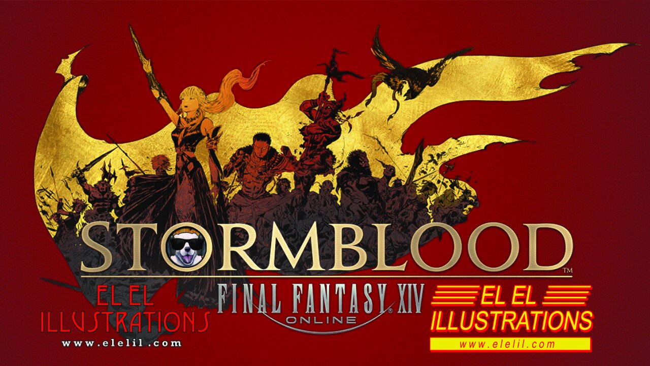 Recording some Final Fantasy 14: Stormblood