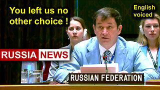 You left us no other choice! Russia, Ukraine