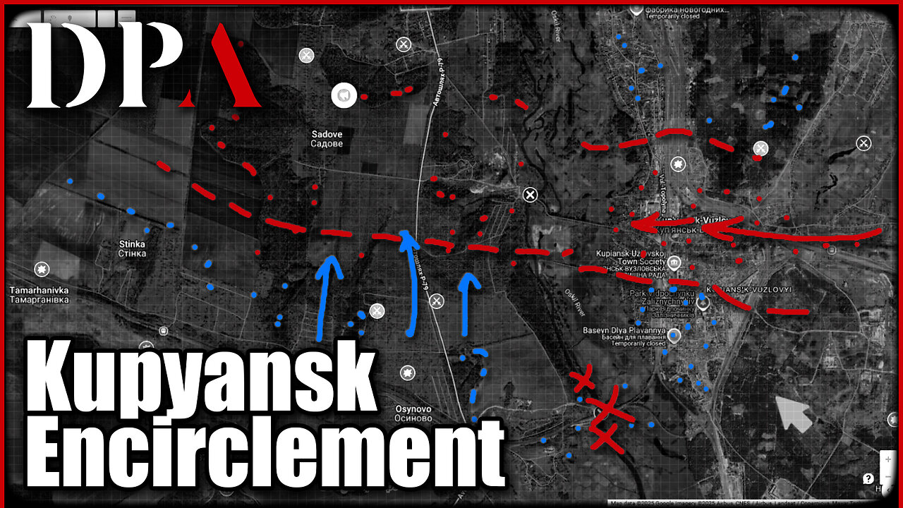 [ Battlefield Analysis ] DOUBLE ENCIRCLEMENT at Kupyansk Front? Kupyansk-Vozlovyi is compromised!?!?
