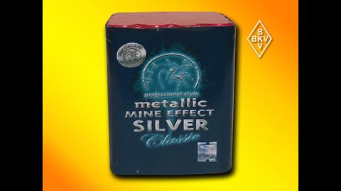 BKV - Metallic Classic Mines - Vuurwerk Cake