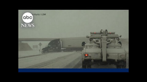 Blizzard warnings issued in 5 states from eastern Great Plains to Midwest