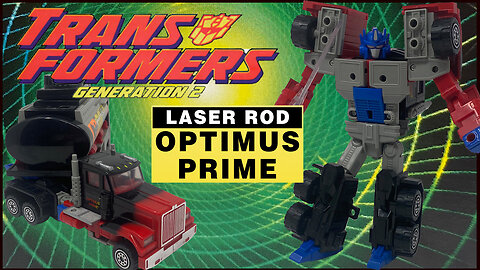 Laser Rod Optimus Prime - Transformers Generation 2 - Retro Review