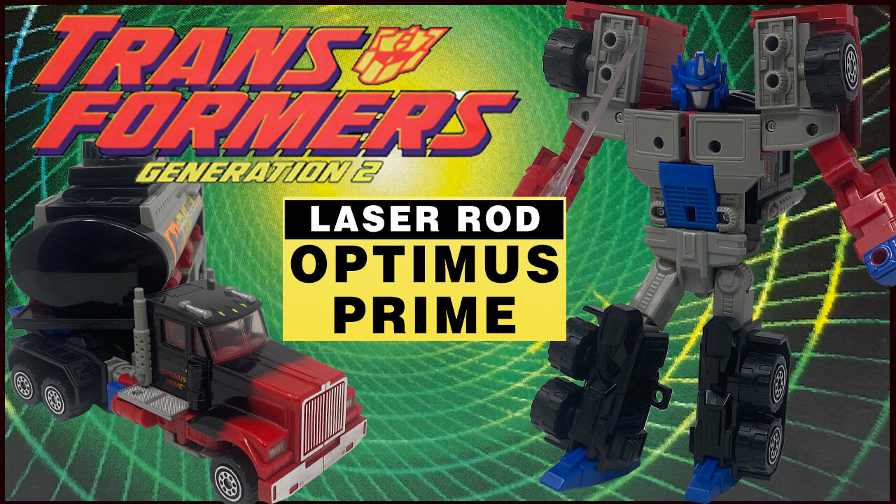 Laser Rod Optimus Prime - Transformers Generation 2 - Retro Review