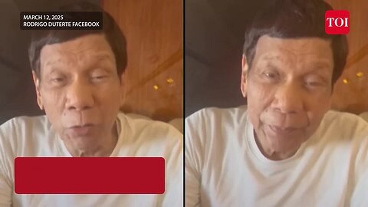 Duterte Confesses To Killings In War On Drugs Case As ICC Puts Ex-Philippines Pres. Behind Bars