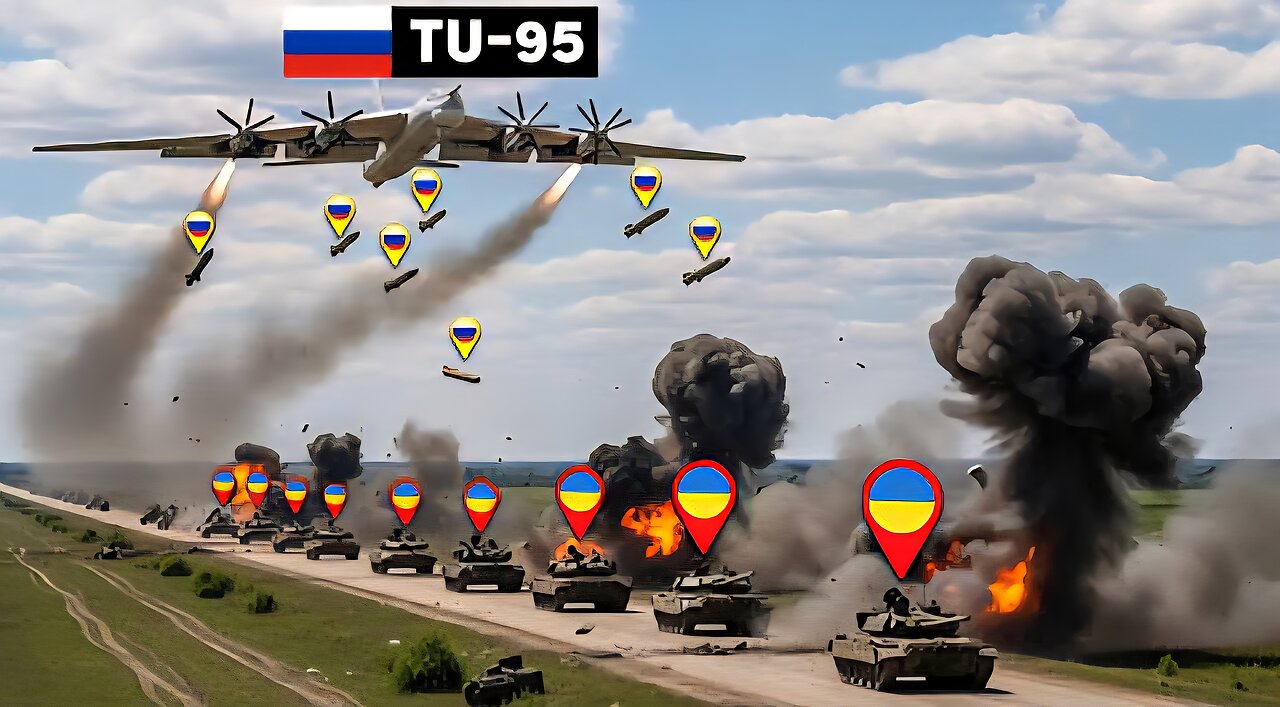 Breaking: Russian Tu-95 Bombers Unleash Devastating Missile Barrage After Recent Losses