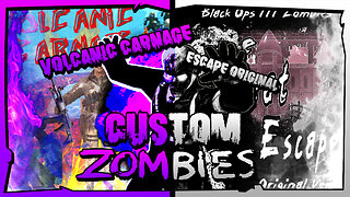 Volcanic Carnage & Escape Original Easter Egg Run - BO3 Custom Zombies
