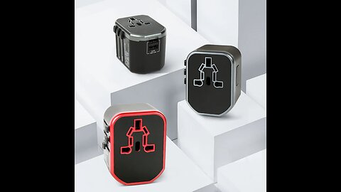 One-size-fits-all Travel Plug Adapter That Works in 150+ Countries